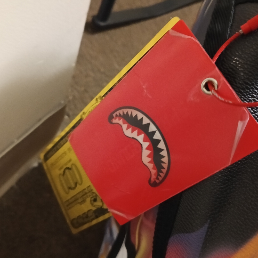 Sprayground Flame Shark Backpack - image 8